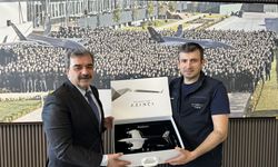 Rektör Kul'dan Baykar ziyareti