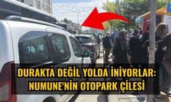 Durakta değil yolda iniyorlar: Numune'nin otopark çilesi