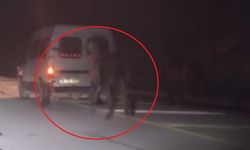 Sivas’ta kamyonet arkasında atlara eziyet kamerada