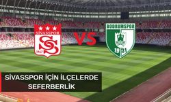 Sivasspor için ilçelerde seferberlik