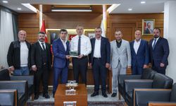 Sancaktepe'den Başkan Uzun'a ziyaret