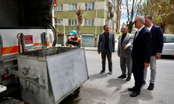 Sabunlu sular yeni konteynerler haşereye sıfır tolerans!