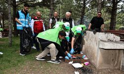 Ormanda yapılan etkinlik herkese mesaj verdi