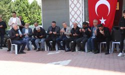 Başkan'dan şehit ailesine ziyaret