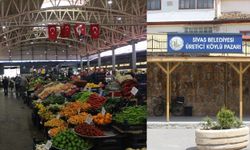 Doğal Lezzet Arayan Sivaslılar Buraya! Köylü Pazarı Canlandı!