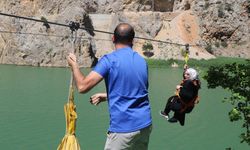 Dünyanın ikinci büyük kanyonunda adrenalin