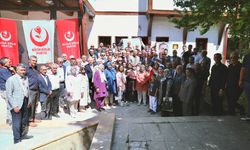Başkan Uzun Abdiağa Konağı’nda partililerle buluştu