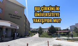 Bu çirkinlik üniversiteye yakışıyor mu?
