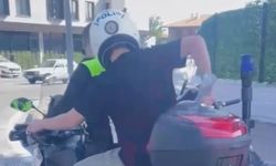 LGS sabahı duygulandıran anlar: Polis imdada yetişti