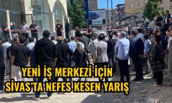 Yeni iş merkezi için Sivas’ta nefes kesen yarış