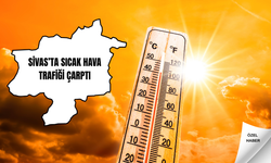 Sivas’ta Sıcak Hava Trafiği Çarptı