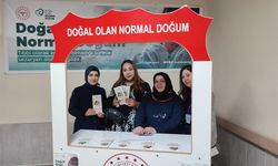 Sivas'ta normal doğum anlatılıyor