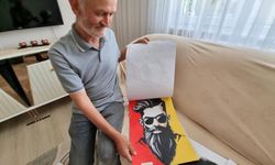 Esnaf emekli oldu sanatçı ruhu ortaya çıktı