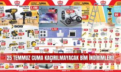 BİM 25 Temmuz 2025 Aktüel Ürünler Kataloğu Sivas Şubelerinde!