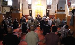 Şehit Emre Polat İçin Ulu Camii'nde Gözyaşları ve Dualar Birleşti!
