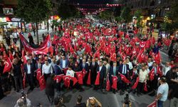 Sivas'ta 15 Temmuz gurur ve coşku yürüyüşü