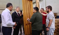 Kale Projesi ahşap işleri işte burada üretiliyor