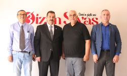 Basın Bayramı’nda anlamlı ziyaret: Hakan Sezerer’den “Bizim Sivas”a tebrik