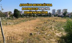 Aydoğan Mezarlığı’nda bakımsızlık yangına zemin hazırlıyor