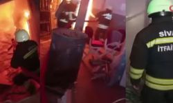 Sivas'taki O Sanayi Sitesinde Korku Dolu Anlar!