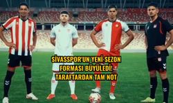 Sivasspor'un yeni sezon forması büyüledi! Taraftardan tam not