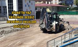 Sivas’ta Yaz Tatilinde Sessiz Devrimle Okullar Değişiyor