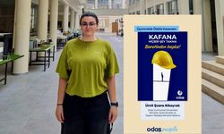 Kafasına sadece bareti taktı, üçüncülüğü kaptı!