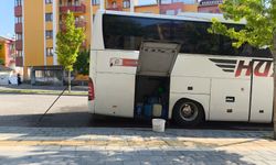 Sivas'ta otobüs durağındaki manzara şaşkınlık yarattı
