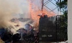 Odunluk alev aldı sebebi görenleri hayrete düşürdü
