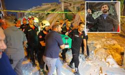 15 katlı bina yıkımında operatör enkazda kaldı