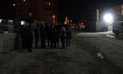 Gece yarısı şantiyede kavga! Polis ekipleri sevk edildi
