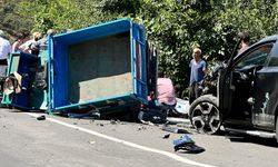 Ordu’da cip ile patpat çarpıştı: 2 yaralı