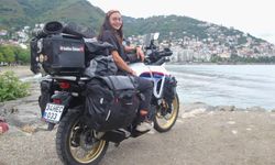 Motosikletiyle mühendis kadının Türkiye gezisi
