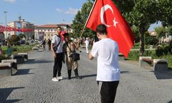 Sivas'ta tarihi canlandırıyor, herkes fotoğraf çekiniyor