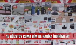 BİM 15 Ağustos 2025 Aktüel Ürünleri Sivas Şubelerinde Reyonlarda Yerini Alıyor