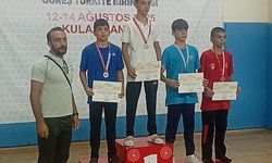 Sivas'tan Yıldızlar Güreş Ligi'nde ikincilik