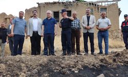 12 Evin Zarar Gördüğü Köyde İncelemeler Yapıldı