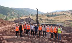 Sivas Geminbeli Tüneli'nde hummalı çalışma