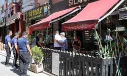 Sivas'ta denetimler Kafeler Sokak'ta yapıldı
