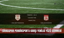Sivasspor Pendikspor’a Karşı Yenilgi Yüzü Görmedi