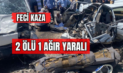 Feci Kaza 2 Ölü 1 Ağır Yaralı