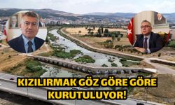 Kızılırmak göz göre göre kurutuluyor!