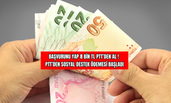 Başvurunu Yap 8 Bin TL PTT’den Al !