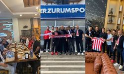 Erzurum'da Sahada Rakip, Tribünde Kardeş Oldular!