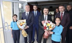Sivas Belediye Başkanı'ndan okul ziyareti