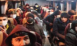 Sivas'ta dahil düzensiz göç operasyonu yapıldı...