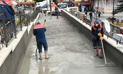 Sivas'ta o çarşı esnafının sorununa beton çözüm
