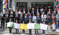 Sivas’ta açılan yeni okulda büyük sevinç