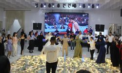 Sivas'ta düğünde milli maç heyecanı