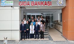 Sivas Valisi'nden Gıda Bankası gezisi